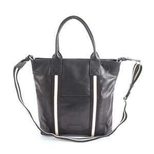 Bally Leather 2-Way Shoulder Bag/Messenger Tote Bag in Black for Men